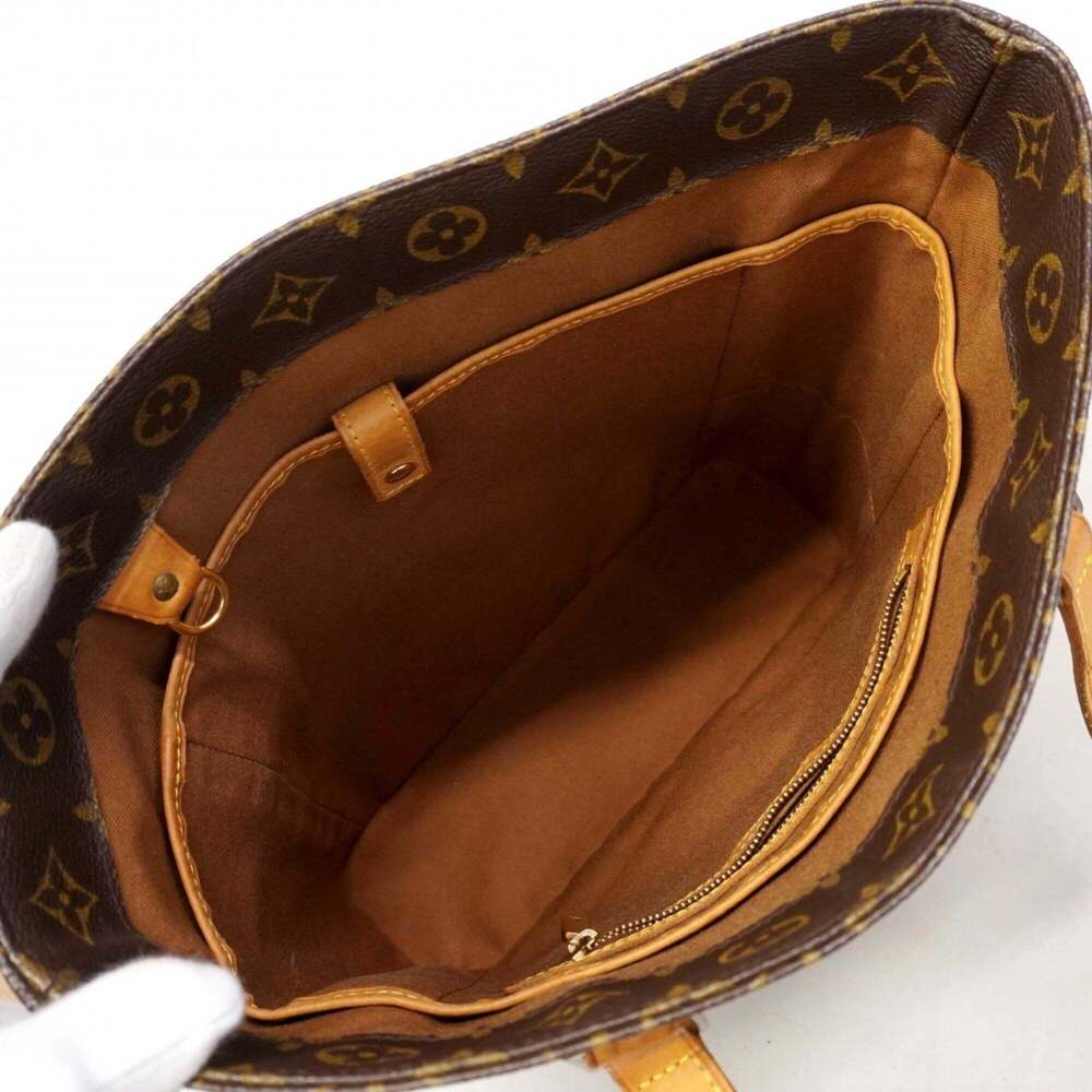 LOUIS VUITTON Brown Monogram Tote Bag - Picture 4 of 10
